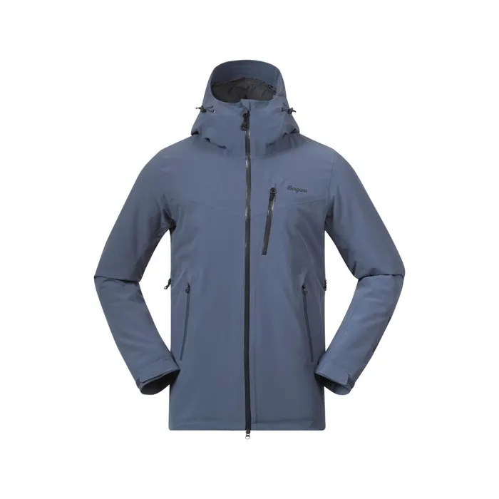 Men Bergans Of Norway Insulated Jackets Oppdal Insulated Jacket Granite Blue