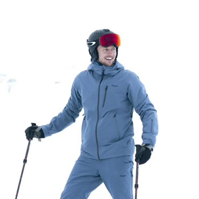 Men Bergans Of Norway Insulated Jackets Oppdal Insulated Jacket Granite Blue
