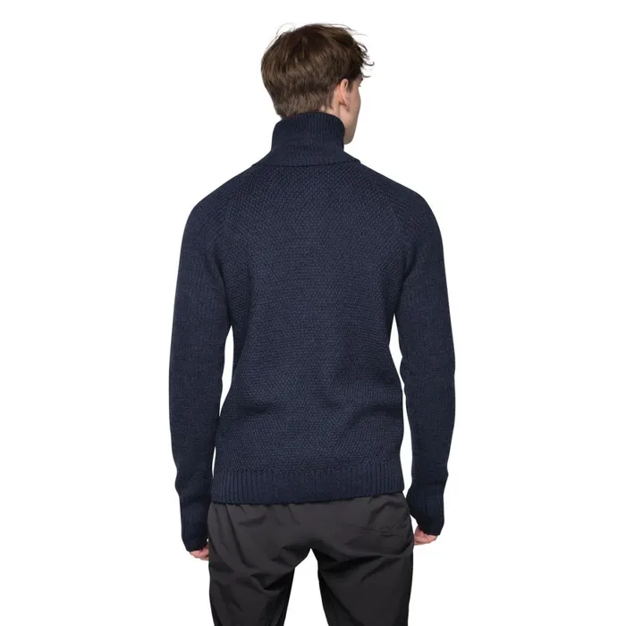 Men Bergans Of Norway Jumpers And Long Sleeves Ulriken Jumper Navy Blue