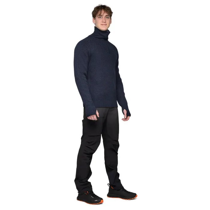 Men Bergans Of Norway Jumpers And Long Sleeves Ulriken Jumper Navy Blue