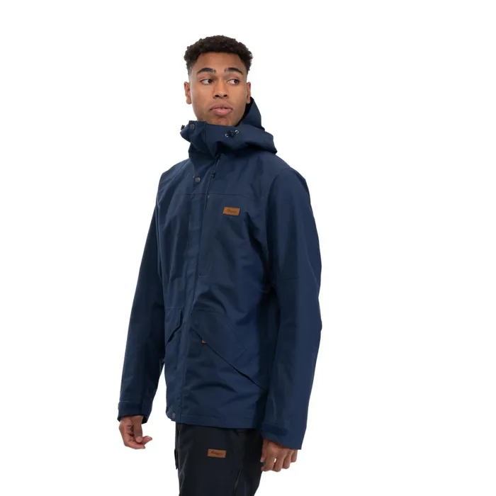 Men Bergans Of Norway Shell Jackets Nordmarka 2l Shell Jacket Navy