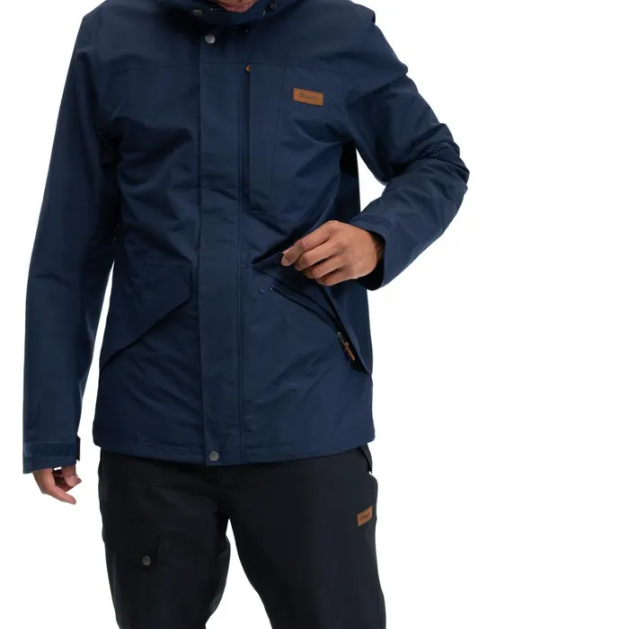 Men Bergans Of Norway Shell Jackets Nordmarka 2l Shell Jacket Navy