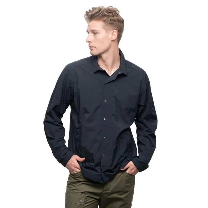 Men Bergans Of Norway Softshell Jackets Oslo Urban Commute Windbreaker Jacket Black
