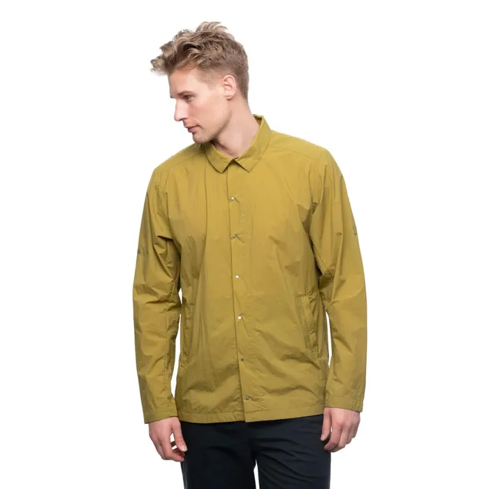 Men Bergans Of Norway Softshell Jackets Oslo Urban Commute Windbreaker Jacket Olive Green
