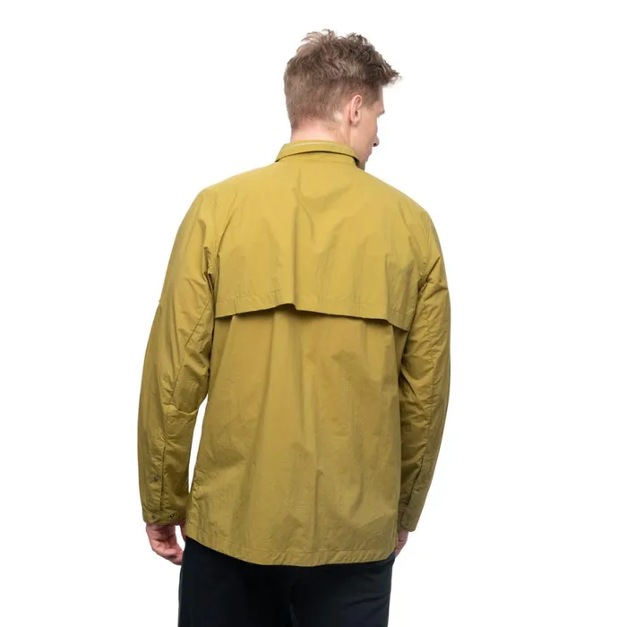 Men Bergans Of Norway Softshell Jackets Oslo Urban Commute Windbreaker Jacket Olive Green