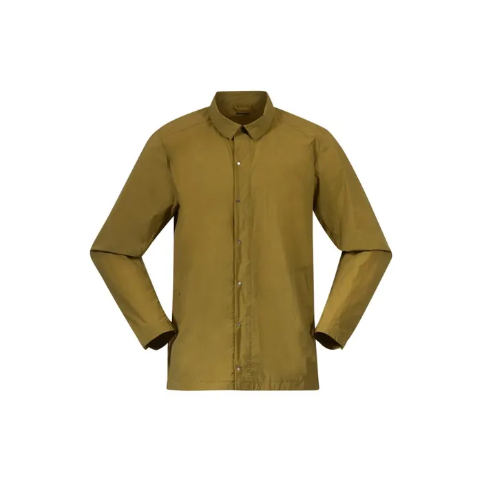 Men Bergans Of Norway Softshell Jackets Oslo Urban Commute Windbreaker Jacket Olive Green