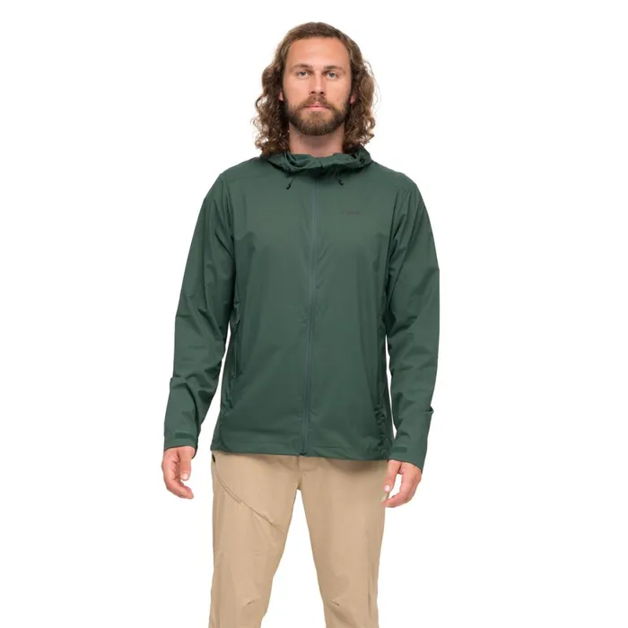 Men Bergans Of Norway Softshell Jackets Rabot Windbreaker Jacket Duke Green