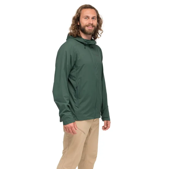 Men Bergans Of Norway Softshell Jackets Rabot Windbreaker Jacket Duke Green