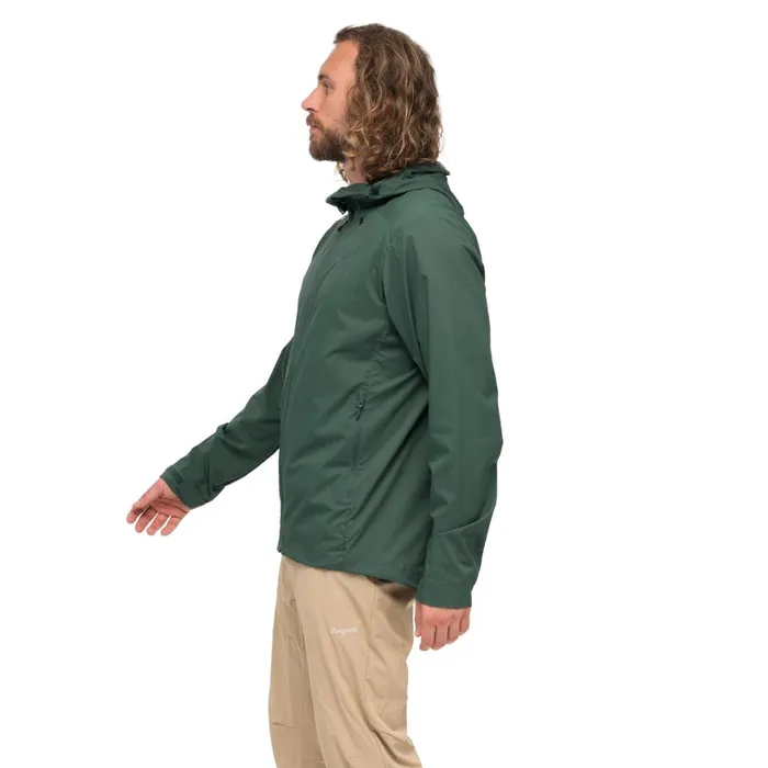 Men Bergans Of Norway Softshell Jackets Rabot Windbreaker Jacket Duke Green
