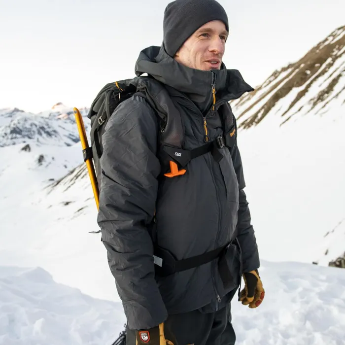 Men Bergans Of Norway Softshell Jackets Y Mountainline Insulated Windbreaker Jacket Dark Shadow Grey