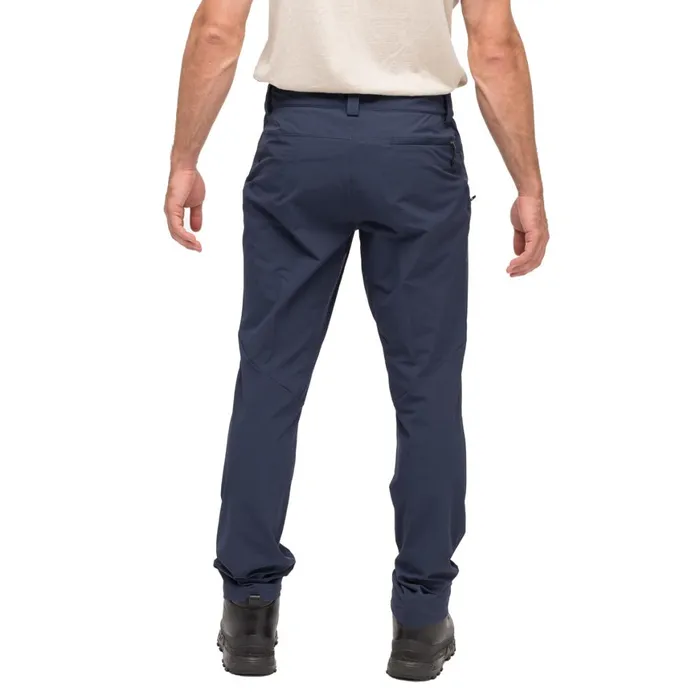 Men Bergans Of Norway Softshell Pants Rabot Light Softshell Pants Navy Blue