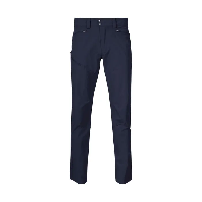 Men Bergans Of Norway Softshell Pants Rabot Light Softshell Pants Navy Blue