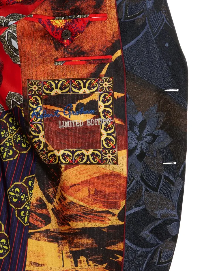 Men Blazers Robert Graham LIMITED EDITION MAHOGANY LUSTER BLAZER Multi
