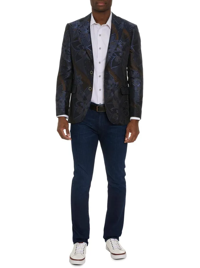 Men Blazers Robert Graham LIMITED EDITION MAHOGANY LUSTER BLAZER Multi