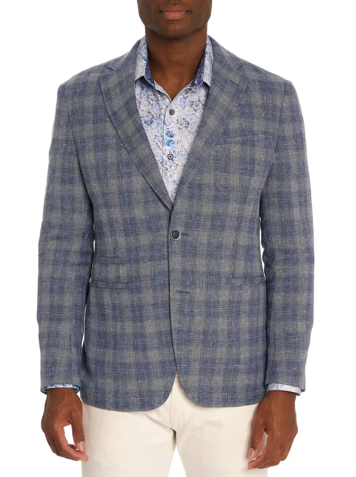 Men Blazers Robert Graham MACCHIO BLAZER Navy