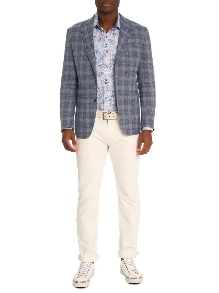 Men Blazers Robert Graham MACCHIO BLAZER Navy
