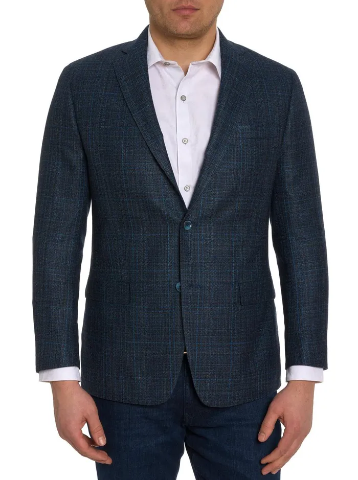 Men Blazers Robert Graham RANDALL BLAZER Teal