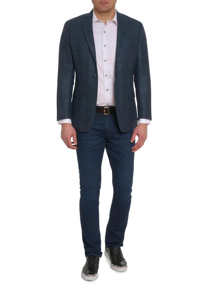 Men Blazers Robert Graham RANDALL BLAZER Teal