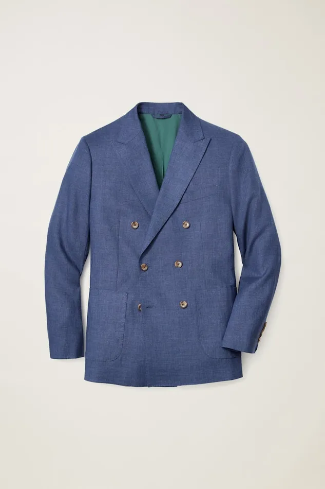 Men Bonobos Blazers and Sport Coats Jetsetter Italian Linen Double Breasted Blazer Bright Navy Men Bonobos Blazers and Sport Coats Jetsetter Italian Linen Double Breasted Blazer Bright Navy