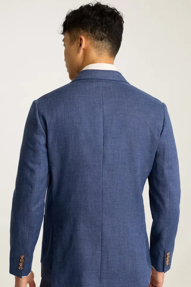 Men Bonobos Blazers and Sport Coats Jetsetter Italian Linen Double Breasted Blazer Bright Navy Men Bonobos Blazers and Sport Coats Jetsetter Italian Linen Double Breasted Blazer Bright Navy