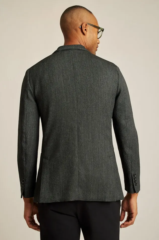 Men Bonobos Blazers and Sport Coats Unconstructed Italian Wool Blazer Charcoal