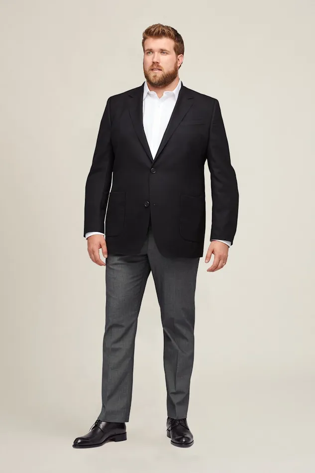 Men Bonobos Blazers and Sport Coats Unconstructed Italian Wool Blazer Extended Sizes