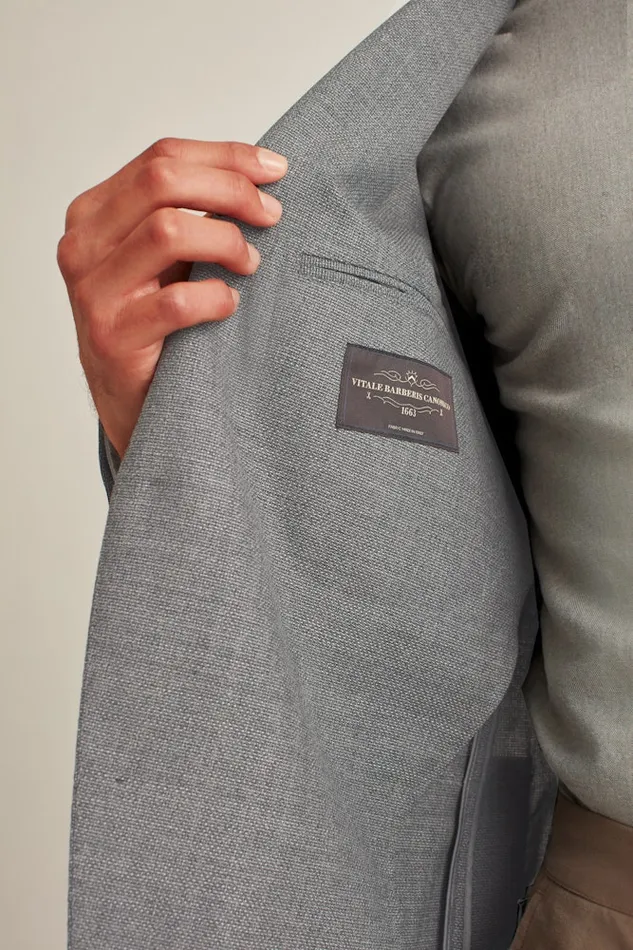 Men Bonobos Blazers and Sport Coats Unconstructed Italian Wool Blazer Grey