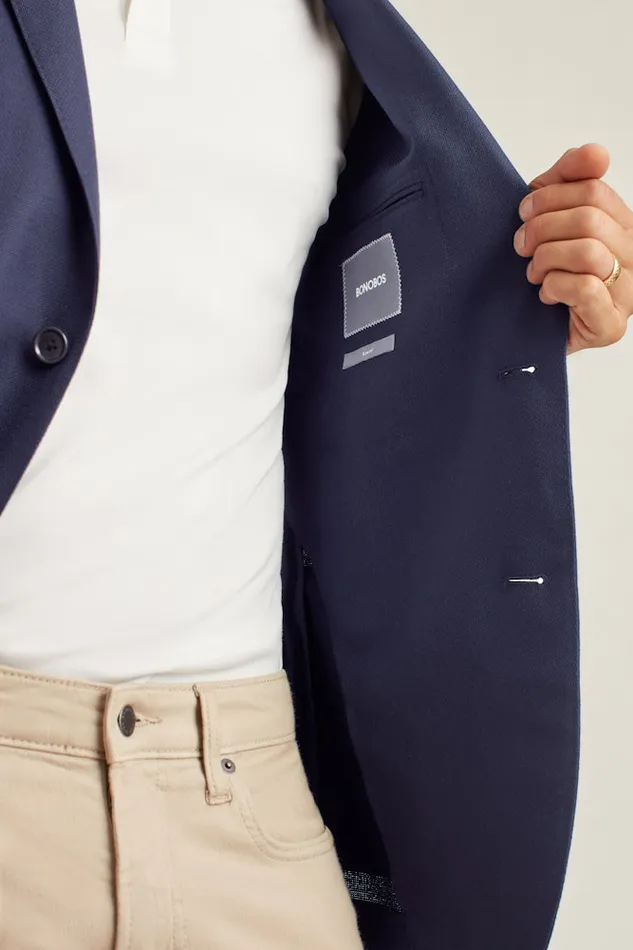 Men Bonobos Blazers and Sport Coats Unconstructed Italian Wool Blazer Navy Men Bonobos Blazers and Sport Coats Unconstructed Italian Wool Blazer Navy
