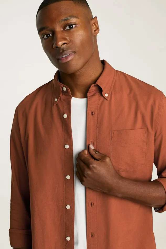 Men Bonobos Casual Shirts Everyday Oxford Shirt Classic Oxford Button Down Cinnamon Men Bonobos Casual Shirts Everyday Oxford Shirt Classic Oxford Button Down Cinnamon