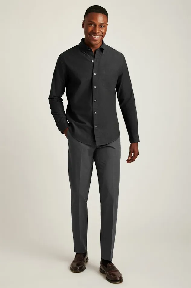 Men Bonobos Casual Shirts Everyday Oxford Shirt Classic Oxford Button Down Darkest Charcoal Men Bonobos Casual Shirts Everyday Oxford Shirt Classic Oxford Button Down Darkest Charcoal