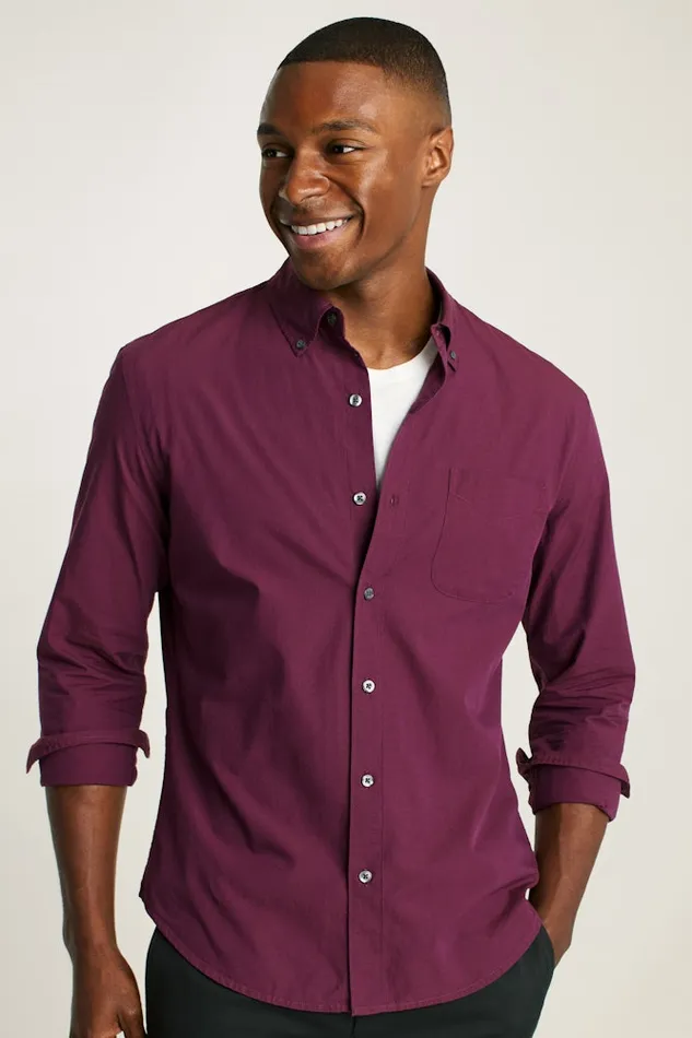 Men Bonobos Casual Shirts Stretch Everyday Shirt Bonobos Cotton Button Down Shirt Plum Melange Men Bonobos Casual Shirts Stretch Everyday Shirt Bonobos Cotton Button Down Shirt Plum Melange