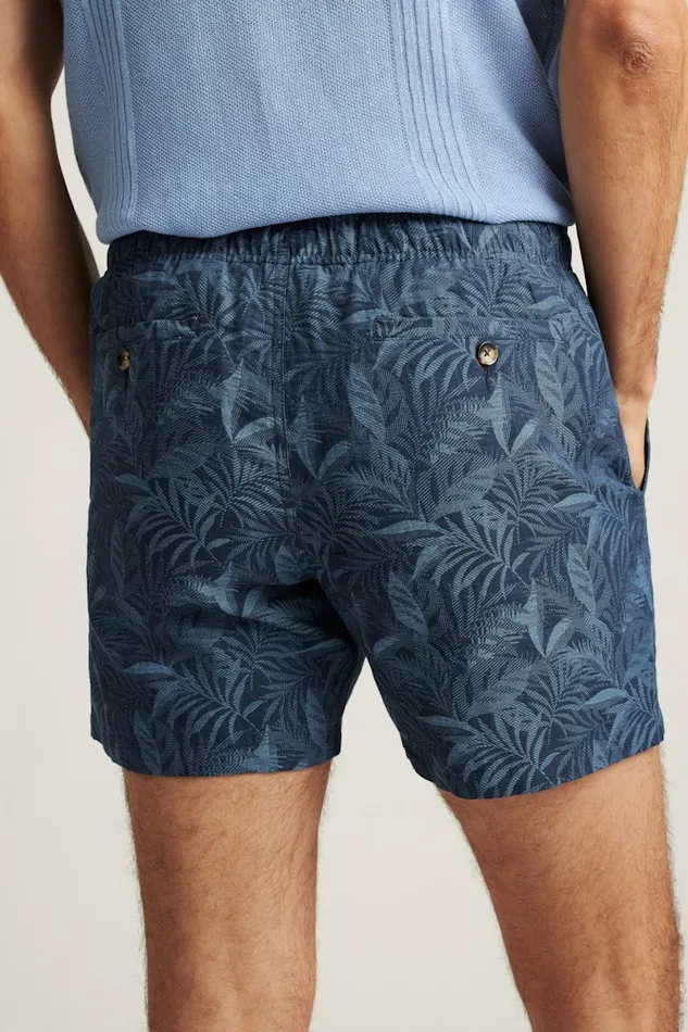 Men Bonobos Casual Shorts Nomad Short Navy Palms