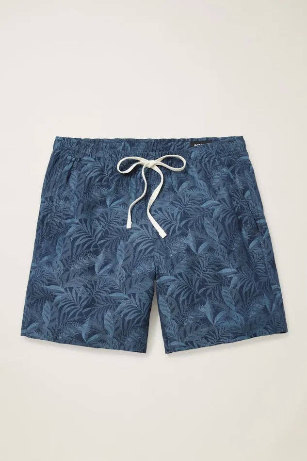 Men Bonobos Casual Shorts Nomad Short Navy Palms