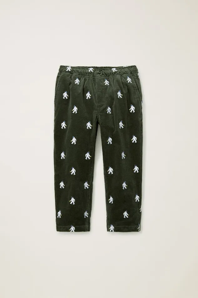 Men Bonobos Chinos Bonoboys Holiday Pants Baby Boy and Toddler Pants Green Yeti Or Not
