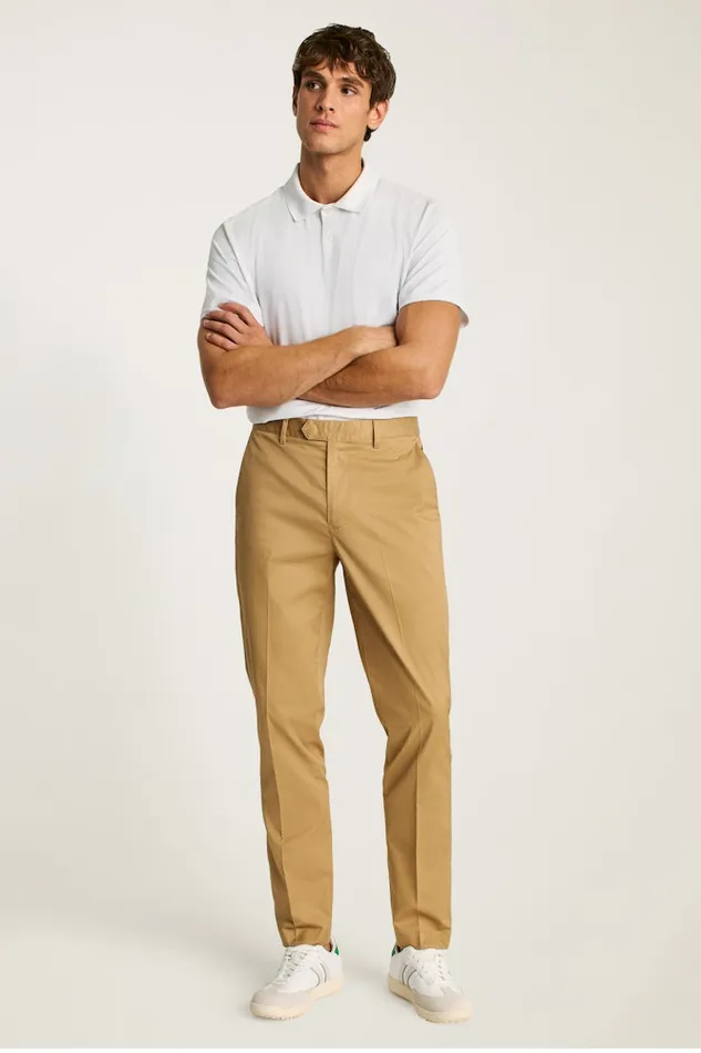 Men Bonobos Chinos Stay Cool Look Sharp With Bonobos039 Tech Trouser Tigers Eye Brown