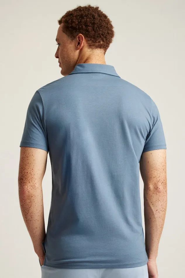 Men Bonobos Golf Polos and Tops Jetsetter Performance Polo Flint Stone Grey Men Bonobos Golf Polos and Tops Jetsetter Performance Polo Flint Stone Grey