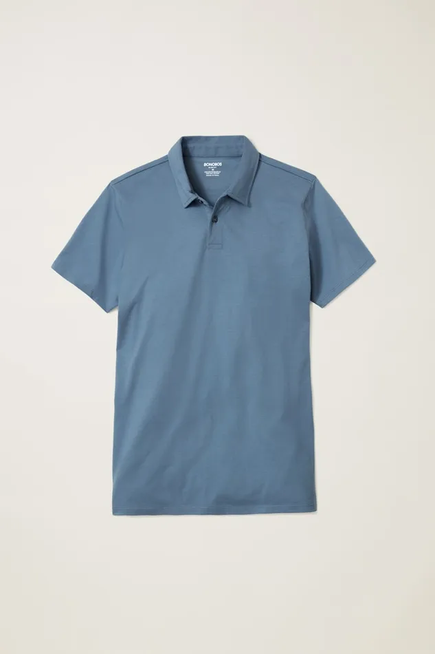 Men Bonobos Golf Polos and Tops Jetsetter Performance Polo Flint Stone Grey Men Bonobos Golf Polos and Tops Jetsetter Performance Polo Flint Stone Grey