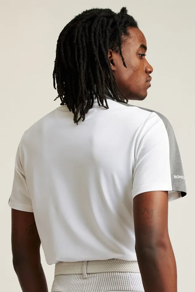 Men Bonobos Golf Polos and Tops Sport Your Style With Bonobos039 Tour Pique Polo Shirt White Grey Men Bonobos Golf Polos and Tops Sport Your Style With Bonobos039 Tour Pique Polo Shirt White Grey