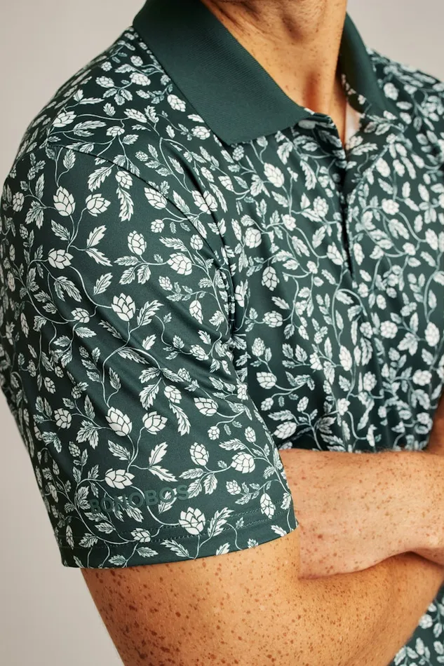 Men Bonobos Golf Polos and Tops The Limited Edition Performance Golf Polo Moss Hops Men Bonobos Golf Polos and Tops The Limited Edition Performance Golf Polo Moss Hops