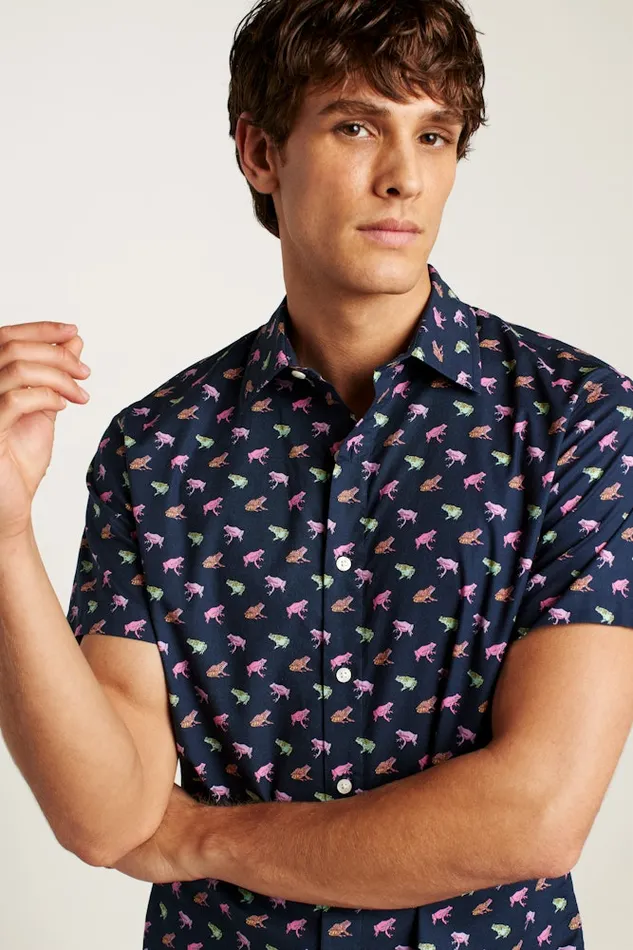 Men Bonobos Short Sleeve Shirts Button Up Your Style With Bonobos039 Riviera Short Sleeve Shirt Navy Techno Frogs Men Bonobos Short Sleeve Shirts Button Up Your Style With Bonobos039 Riviera Short Sleeve Shirt Navy Techno Frogs