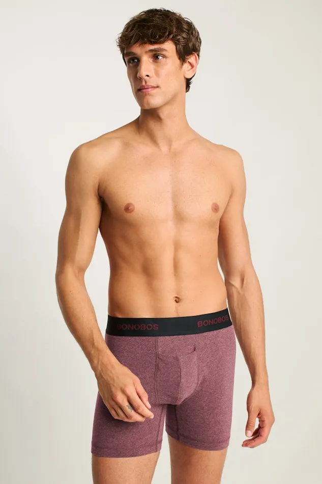 Men Bonobos Socks and Underwear Men039s Underwear Crushed Heather Cranberry