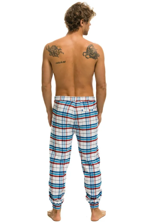 Men Bottoms Aviator Nation MEN039S PLAID LODGE PANT 8211 MONTAUK PLAID Men Bottoms Aviator Nation MEN039S PLAID LODGE PANT 8211 MONTAUK PLAID