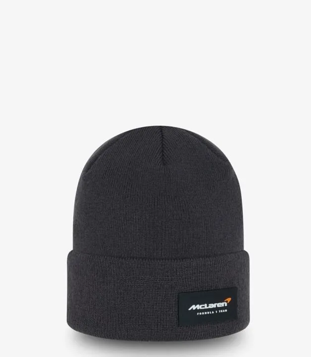 Men Castore Accessories Black McLaren New Era Essential Cuff Beanie