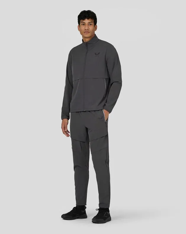 Men Castore Bottoms Flex Woven Cargo Joggers 8211 Gunmetal