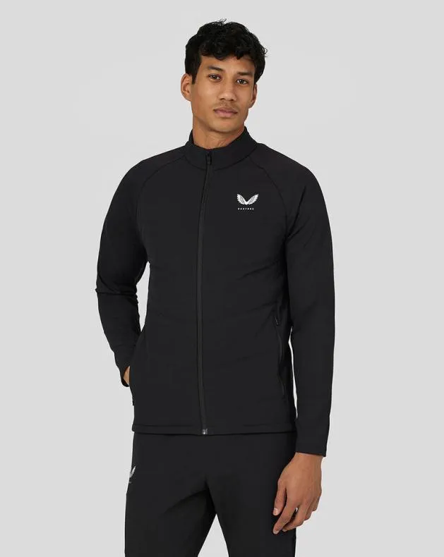 Men Castore Jackets Active Hybrid Jacket 8211 Black