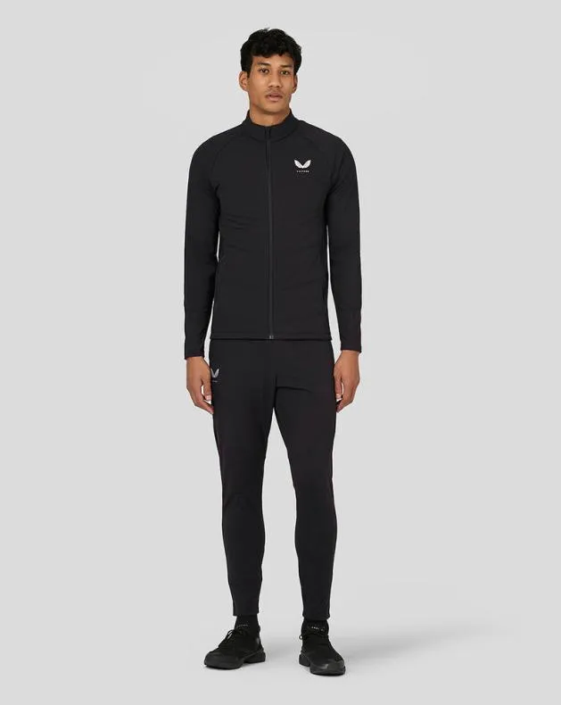Men Castore Jackets Active Hybrid Jacket 8211 Black