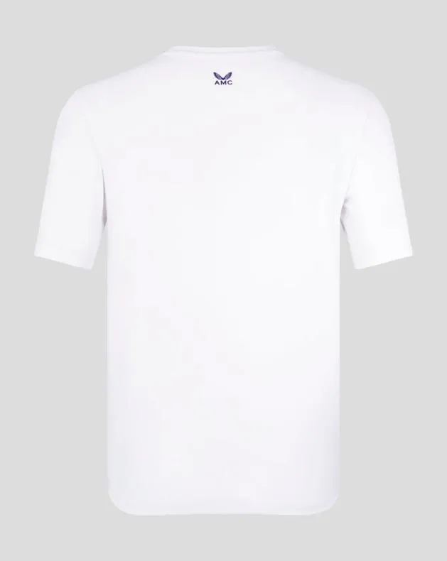 Men Castore Tops AMC Core Graphic TShirt 8211 White
