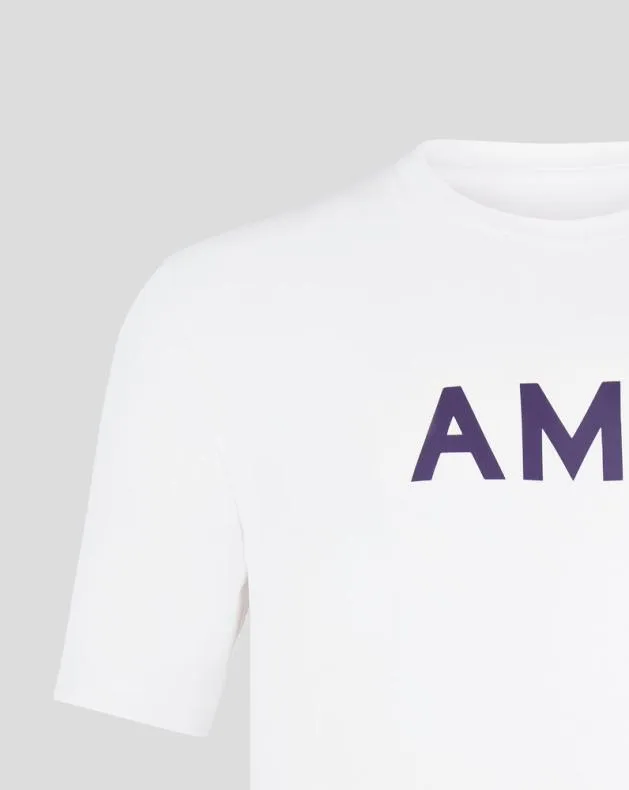 Men Castore Tops AMC Core Graphic TShirt 8211 White