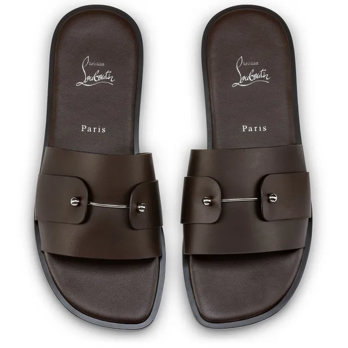 Men Chambelimule Mules 8211 Calf Leather 8211 Cosme Christian Louboutin Sandals and Espadrilles