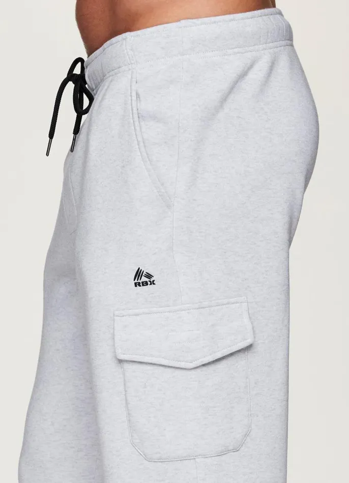 Men City Fleece Cargo Pant Charcoal RBX Active Pants